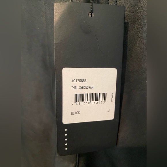 NWT The Fifth Label Faux Leather Thrill Seeking Pant, size M - Picture 6 of 7